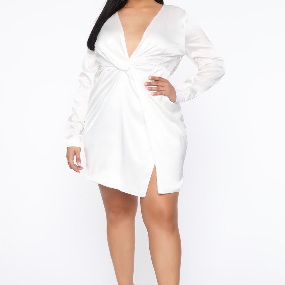 Fashion Nova Satin Dress